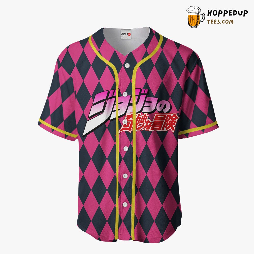 Joseph Joestar JJBA Unique Anime Baseball Jersey Distinctive Design