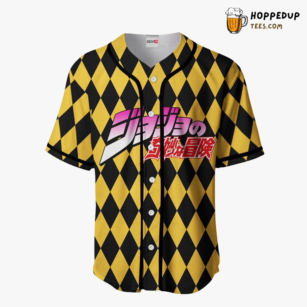 Jotaro Kujo Distinctive JJBA Baseball Jersey Unique Anime Shirt Design