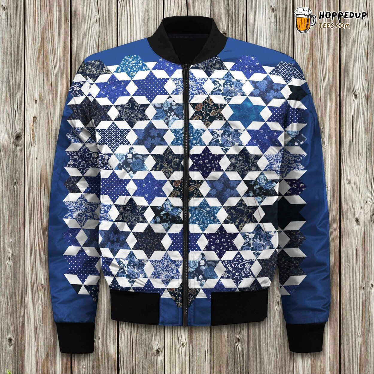 Joyful Red Christmas Winter Bomber Jacket Superior Comfort Look