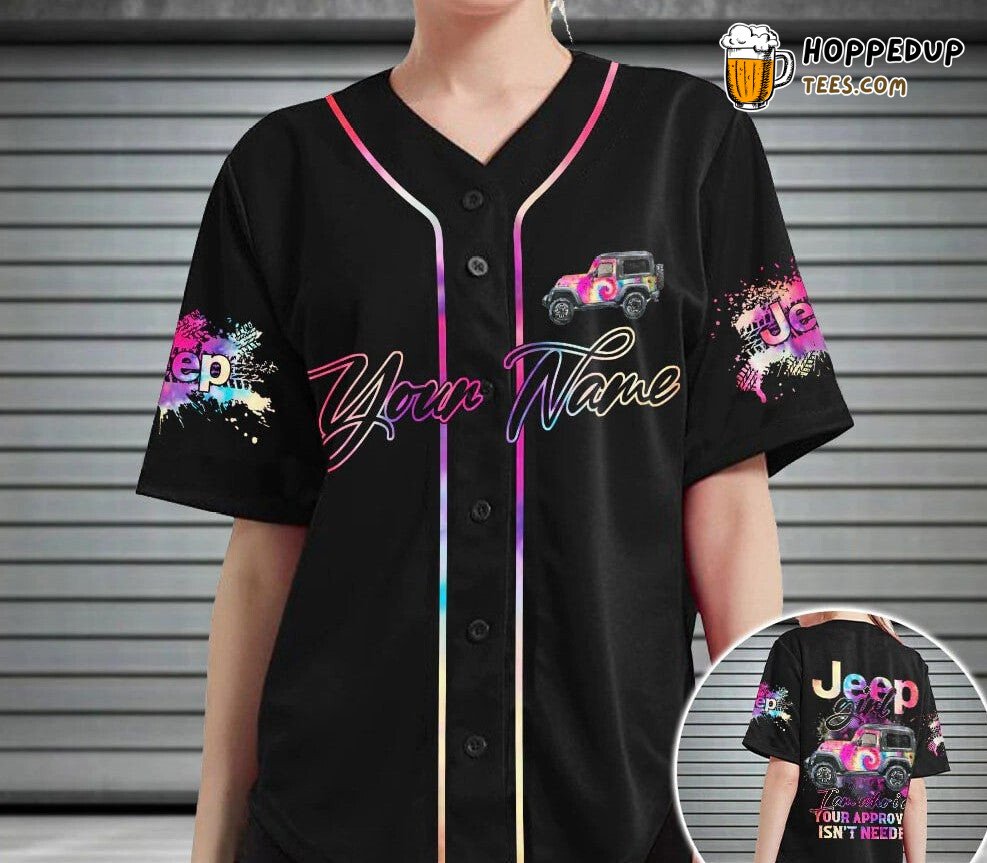 JP Girl Approval Theme Baseball Jersey Personalized Unique Distinct Design