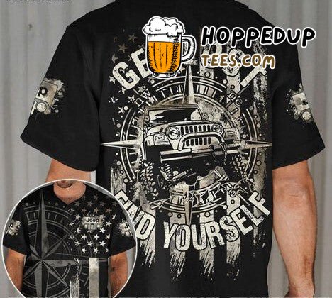 JP Inspired Journey of Self Discovery Baseball Jersey Get Lost Find Self