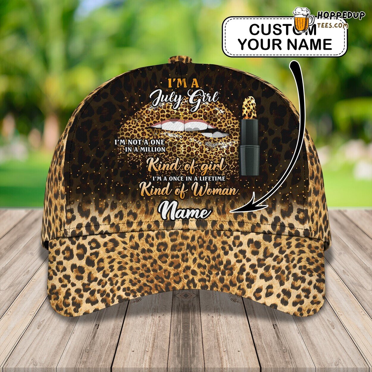 July Born Girls Pride 3D Classic Cap Personalized Unique Design Edition