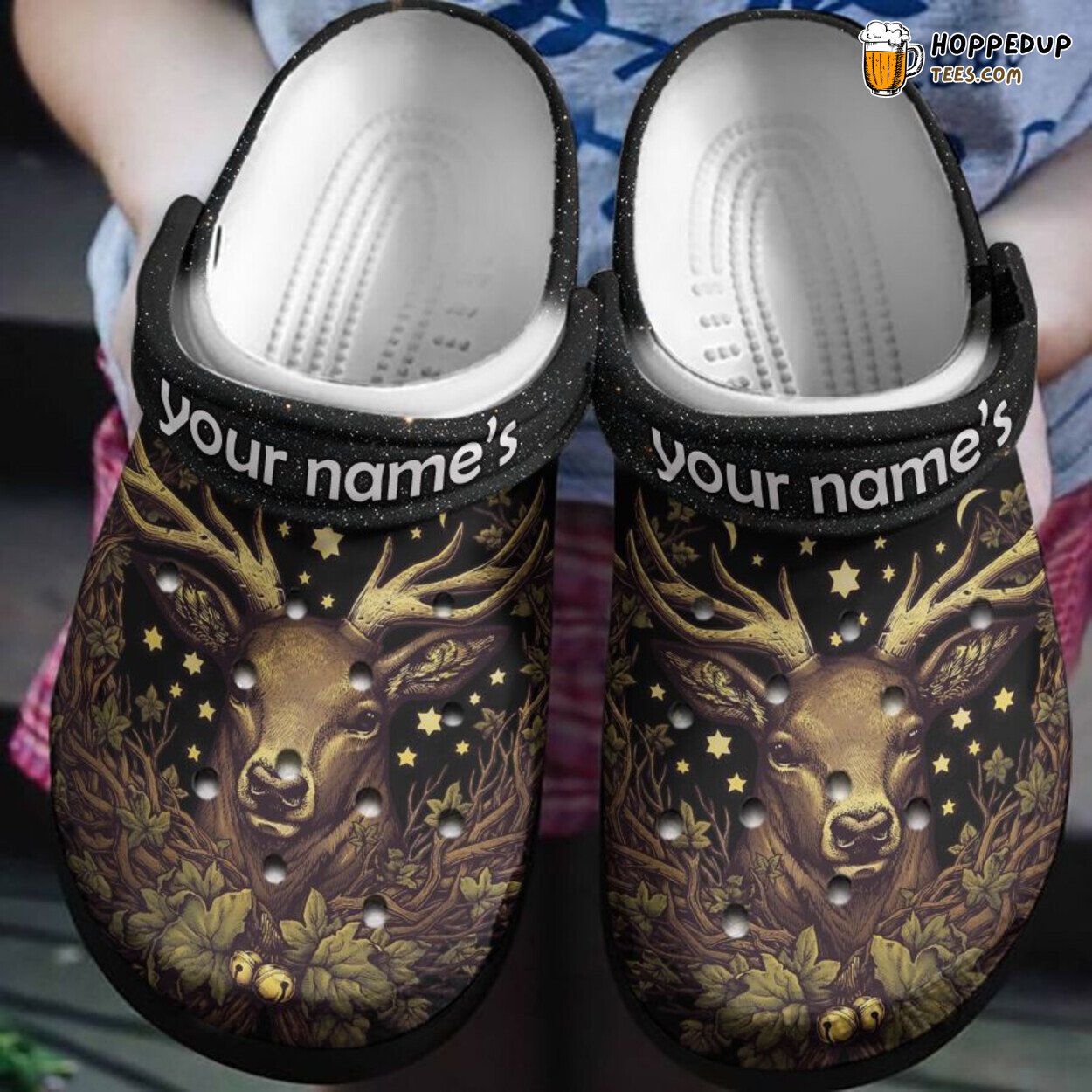 Jungle Natural Deer Christmas Birthday Gifts Hunter Outdoor Shoes