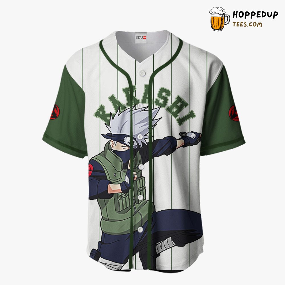 Kakashi Hatake Unique Collection Design Baseball Jersey Distinctive Edition