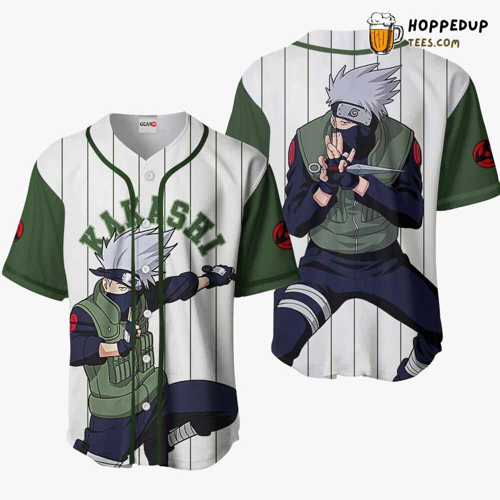 Kakashi Hatake Unique Collection Design Baseball Jersey Distinctive Edition