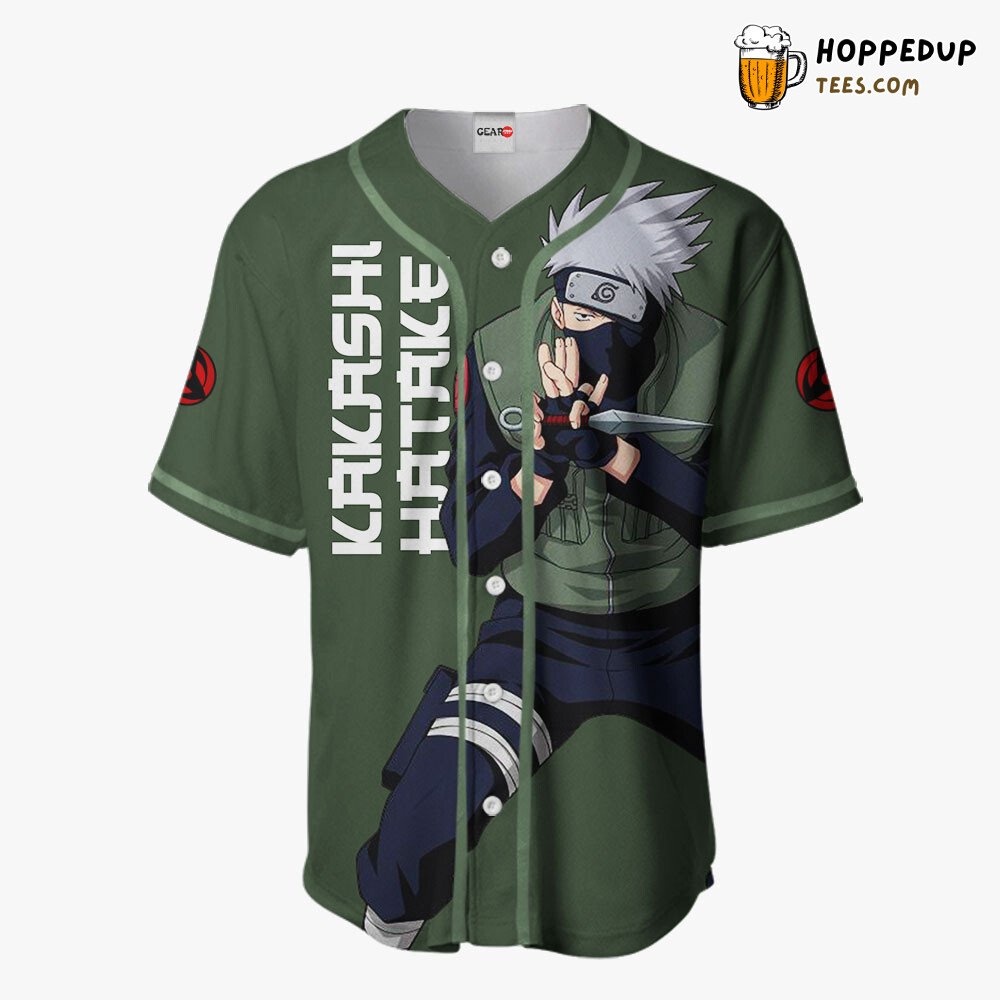 Kakashi Hatake Unique Distinctive Anime Design Baseball Jersey Edition