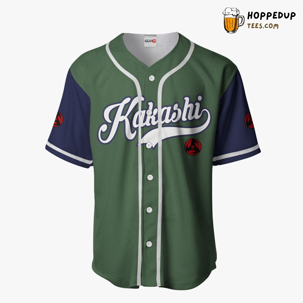Kakashi Hatake Unique Symbol Anime Baseball Jersey Shirt Distinctive