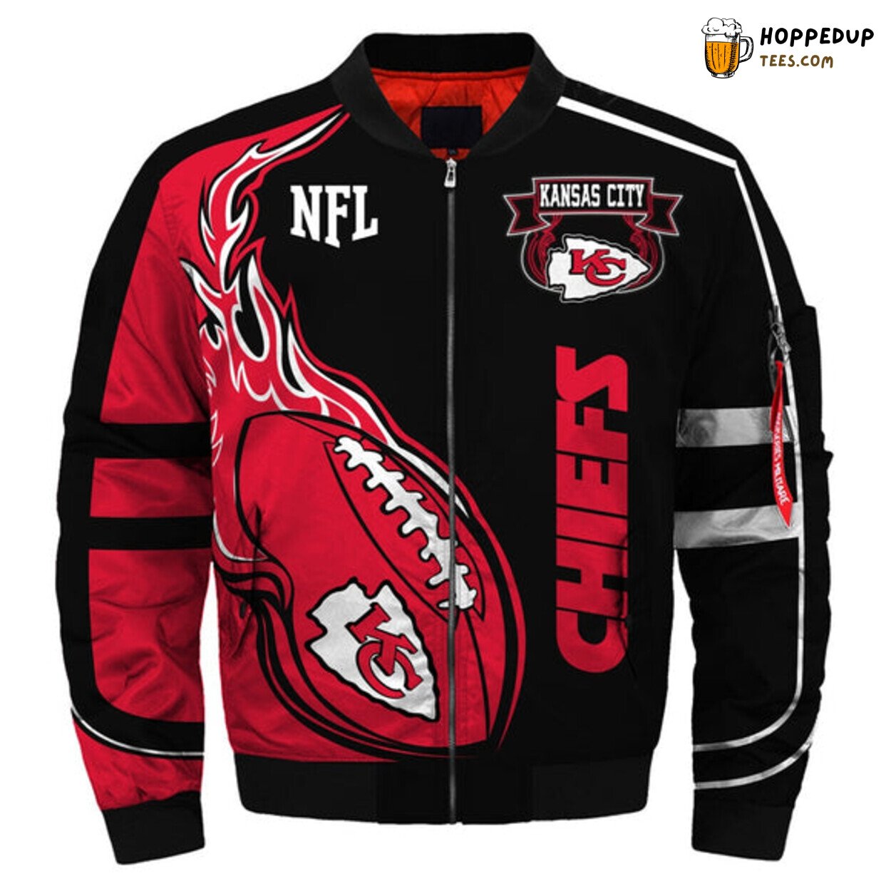 Kansas City Chiefs Newest Custom NFL Bomber Jacket Exclusive Design Edition