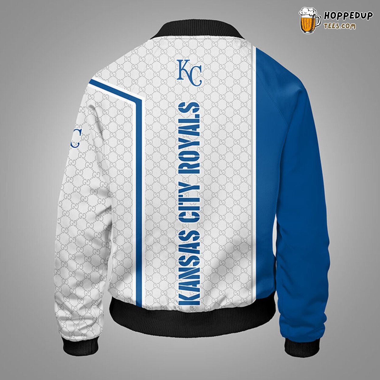Kansas City Royals MLB Blue Unisex Premium Bomber Jacket Design