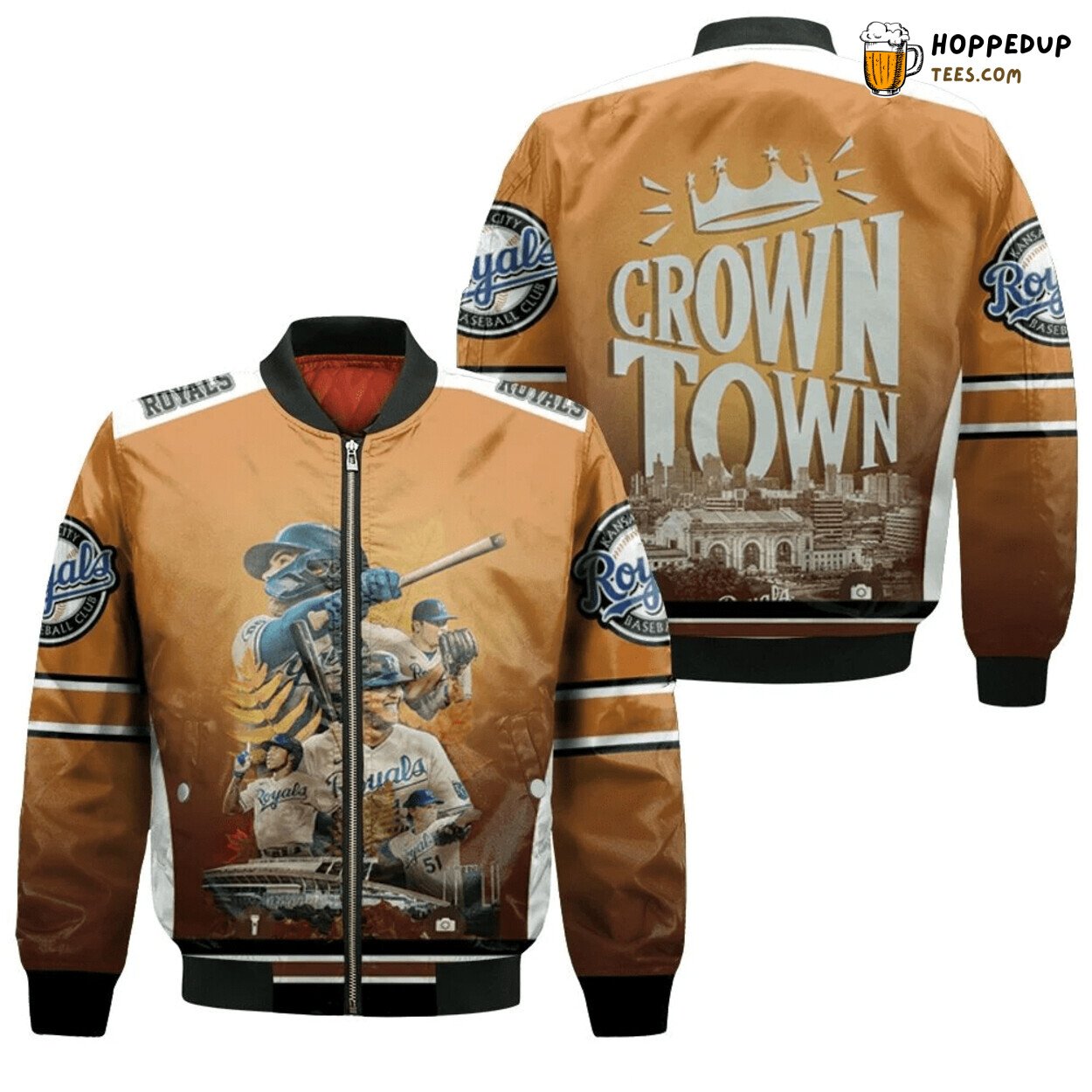 Kansas City Royals MLB Midweek Special Bomber Jacket Edition
