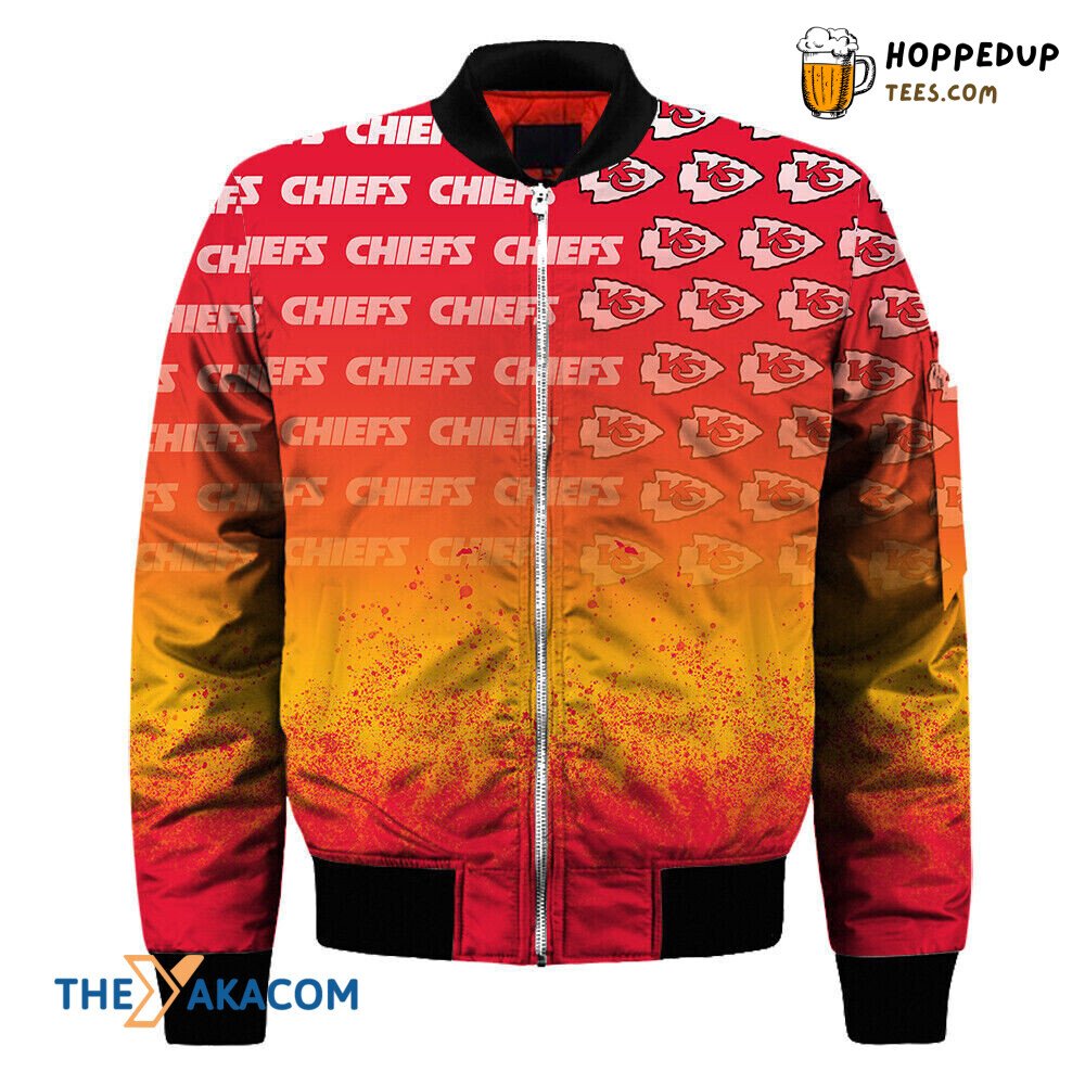 Kansas City Super Bowl Flight Fly Theme Bomber Jacket Champion Gift