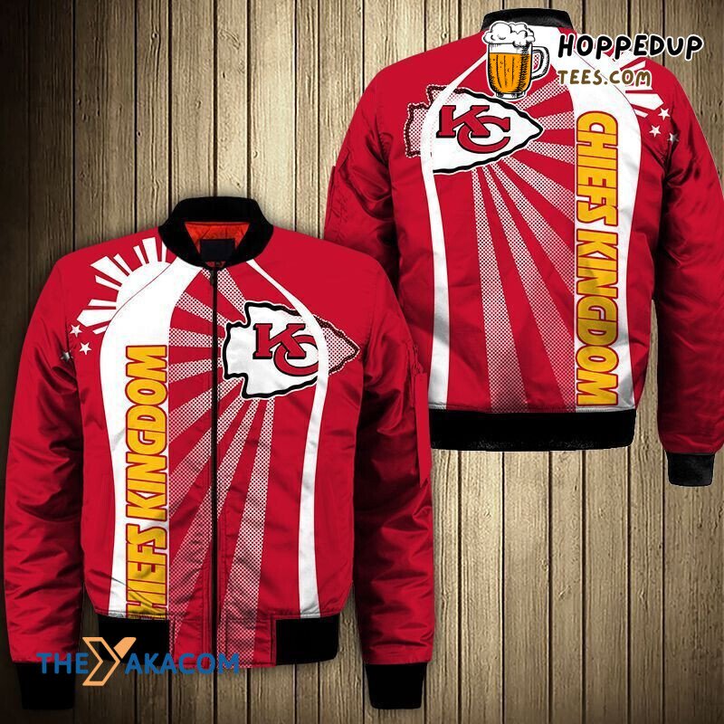 Kansas City Super Bowl Kingdom Design Bomber Jacket Champion Delight