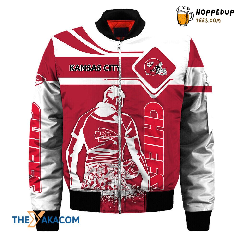 Kansas City Super Bowl Men’s Player Team Bomber Jacket Champion Delight