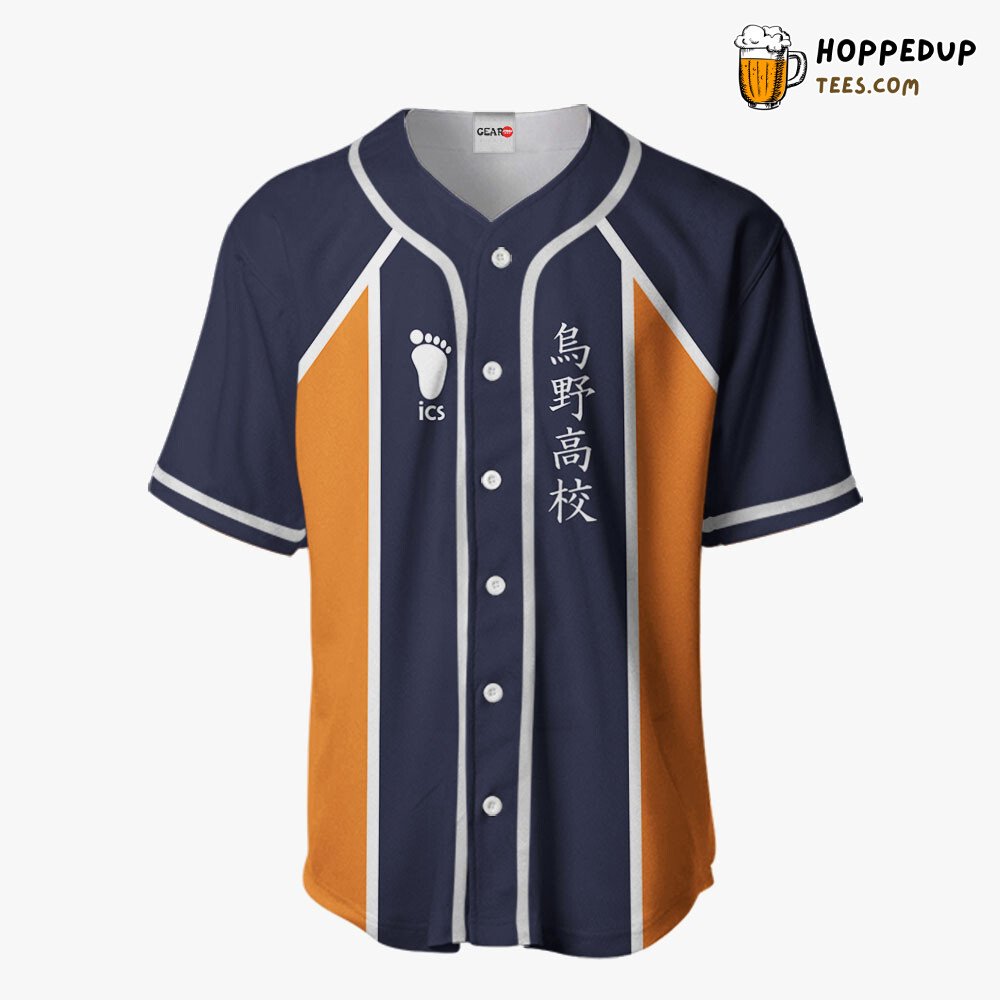 Karasuno Distinctive Edition Unique Design Baseball Jersey Costume Style