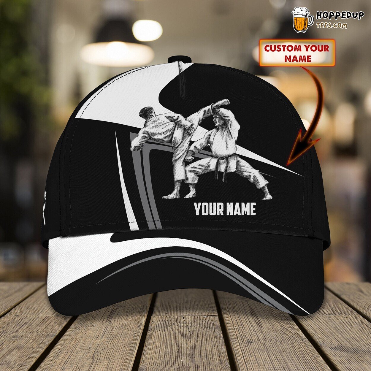 Karate Master’s Pride 3D Classic Cap Personalized Unique Name Edition