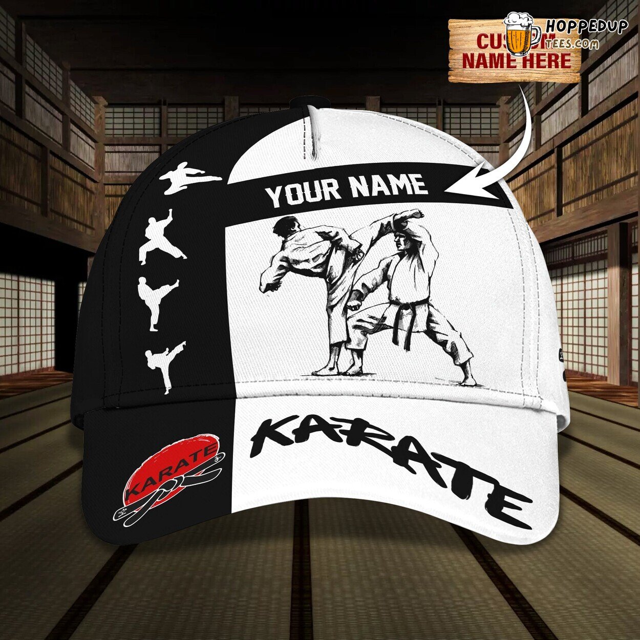 Karate Mastery Once More 3D Classic Cap Personalized Unique Design