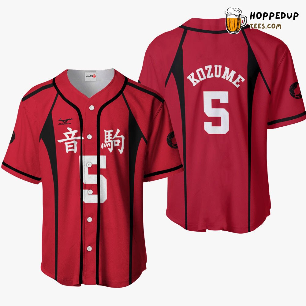 Kenma Kozume Unique Edition Distinctive Design Baseball Jersey Costume