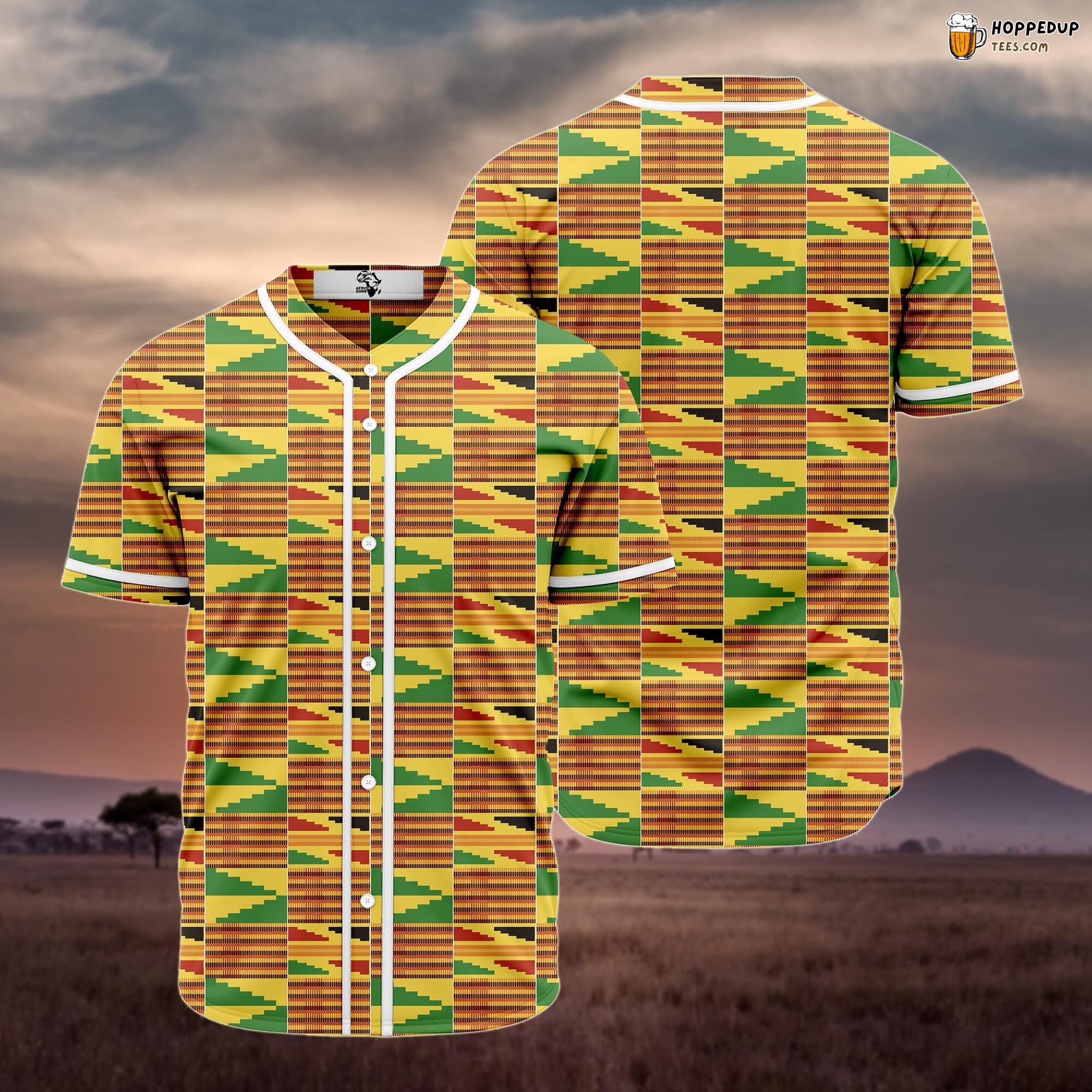 Kente Pattern Light Adwinasa Baseball Tee Jersey Shirts 3D Kente Pattern Light Adwinasa Baseball Tee Jersey Shirts 3D
