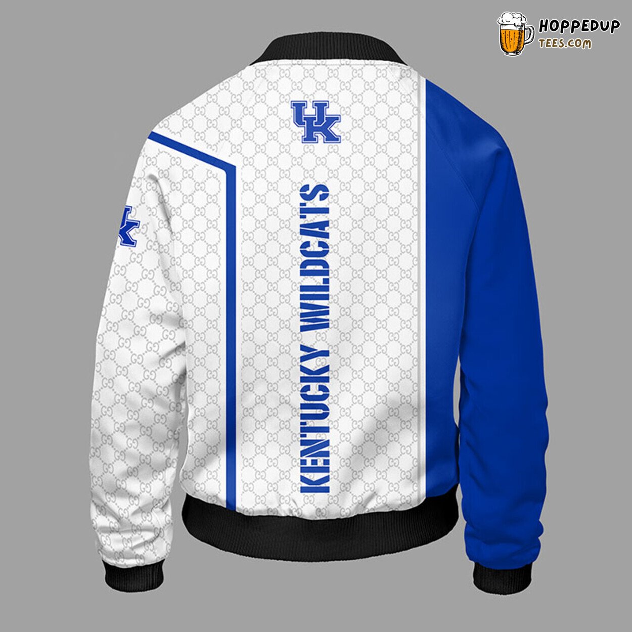 Kentucky Wildcats NCAA Classic Blue Premium Bomber Jacket Design