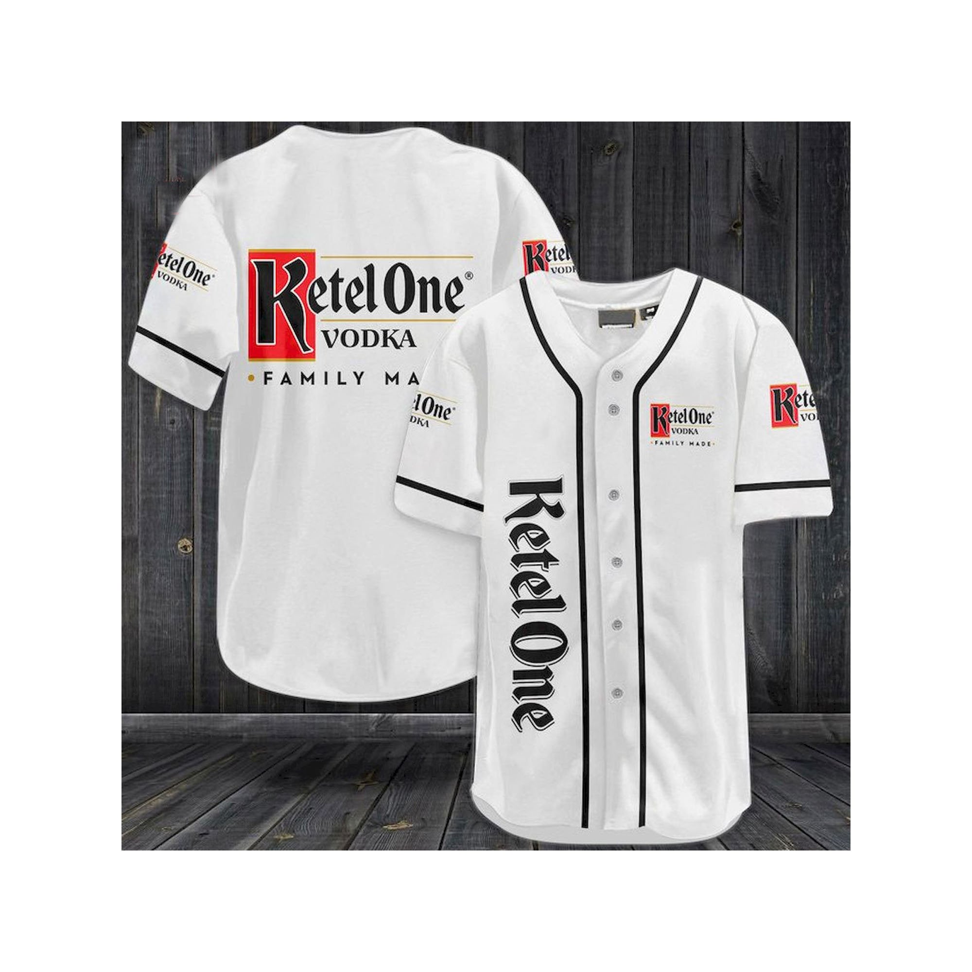 Ketel One Baseball Jersey for Beer Lovers HU