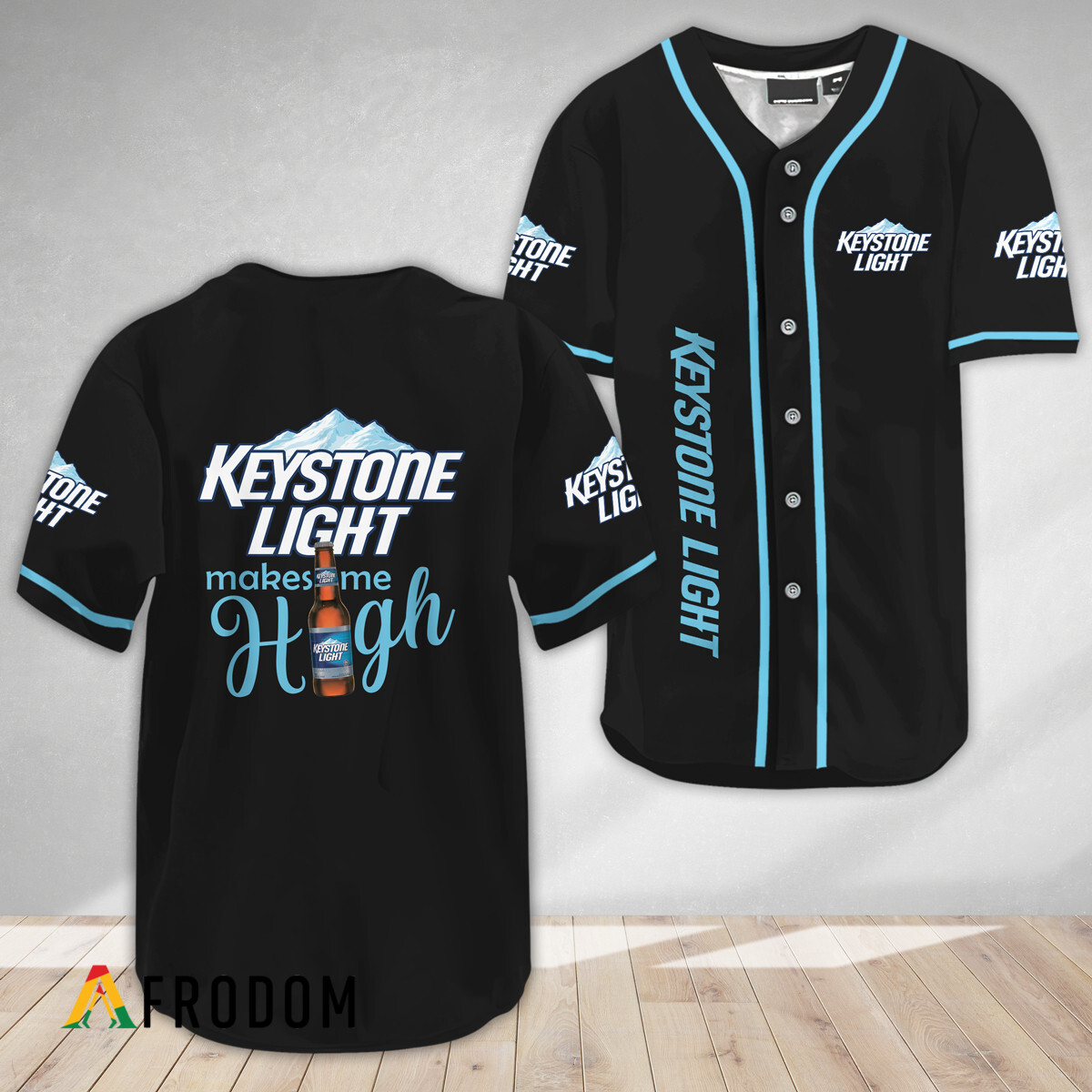 Keystone Light Make Me High Baseball Jersey HU