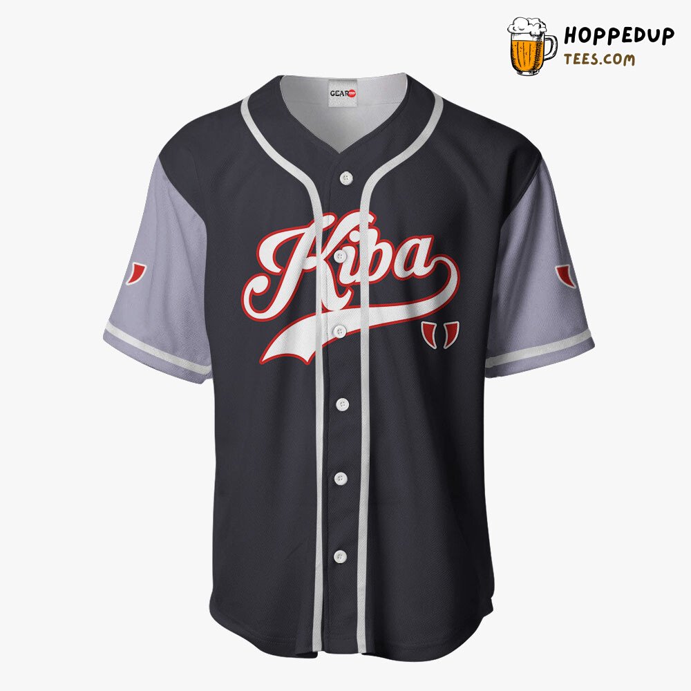 Kiba Inuzuka Anime Distinctive Symbol Baseball Jersey Shirt Unique Design
