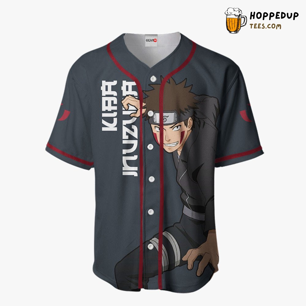 Kiba Inuzuka Unique Anime Design Baseball Jersey Distinctive Edition