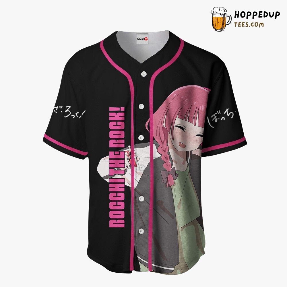 Kikuri Hiroi Unique Design Anime Baseball Jersey Distinctive Shirt Style