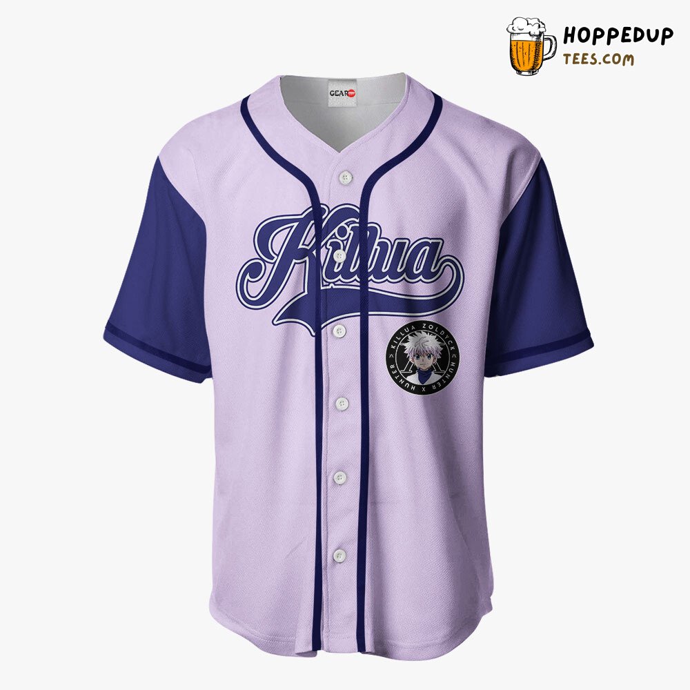 Killua Zoldyck Anime Baseball Jersey Shirt Unique Design Edition