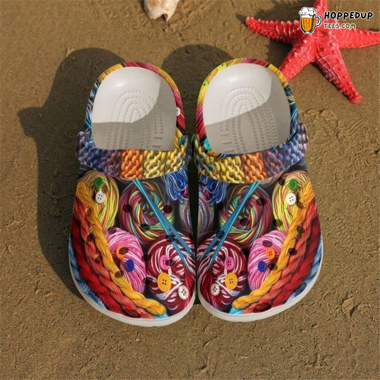 Knitting Pattern Classic Comfortable Stylish Unique Design Clog Shoes