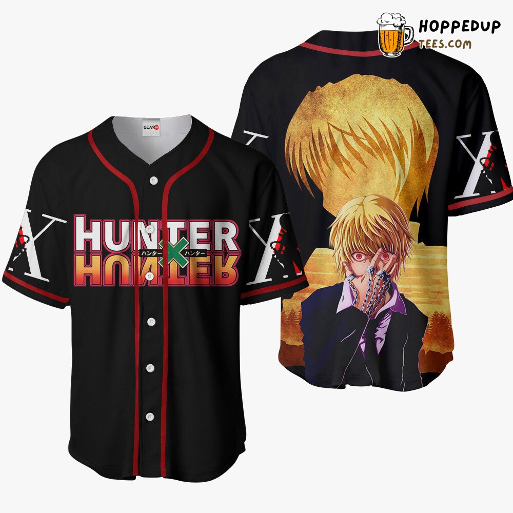 Kurapika Distinctive Edition Anime Baseball Jersey Unique Design Collection Kurapika Distinctive Edition Anime Baseball Jersey Unique Design Collection