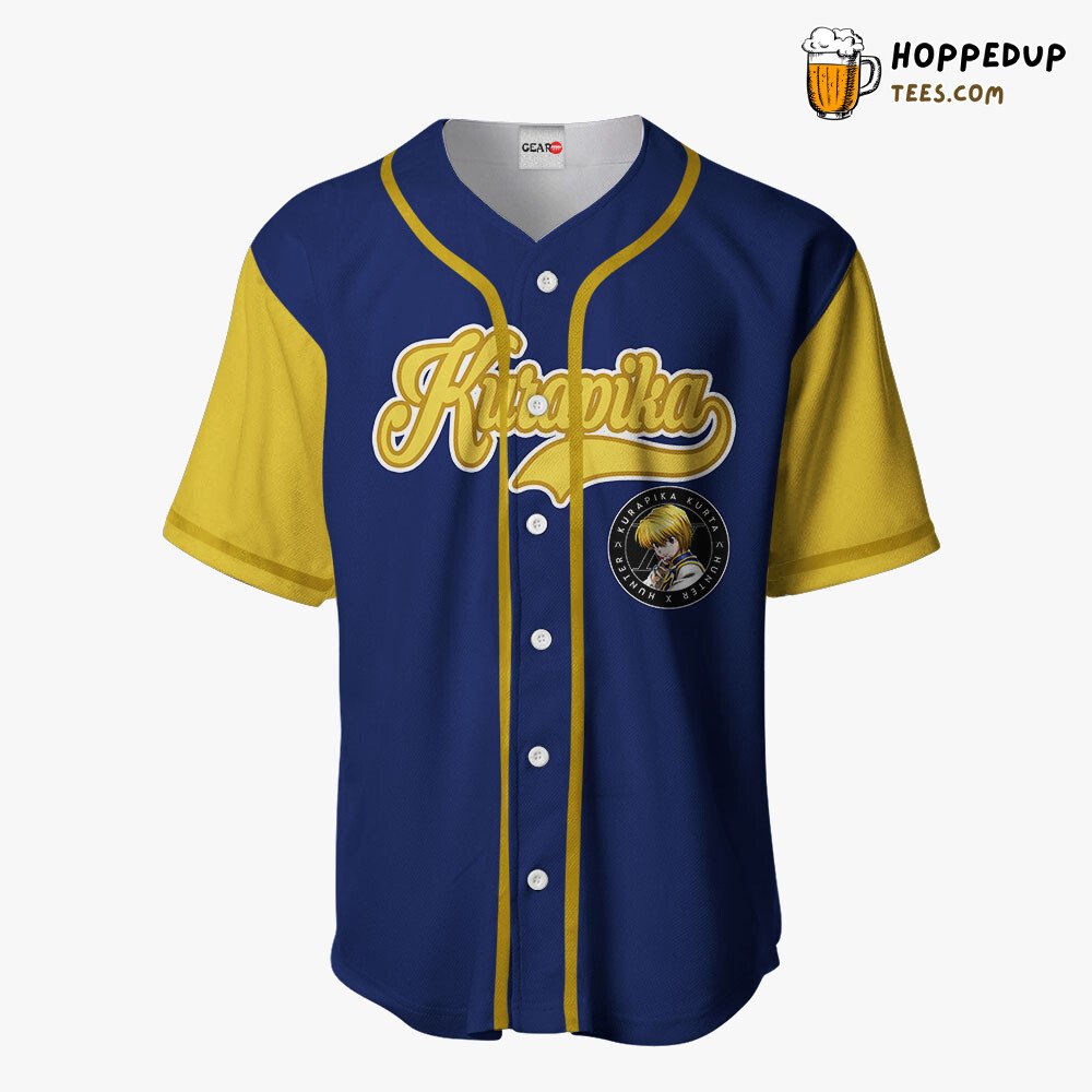 Kurapika Signature Anime Baseball Jersey Shirt Unique Collection Theme