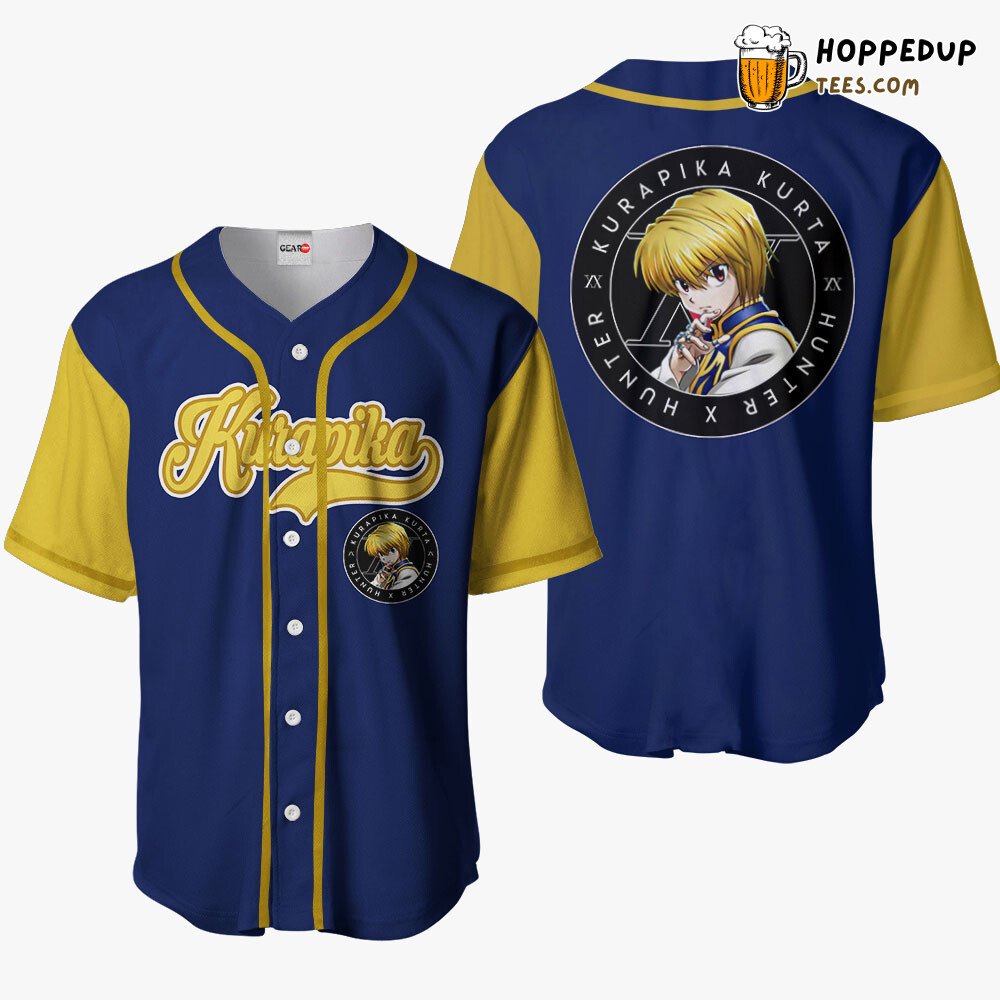Kurapika Signature Anime Baseball Jersey Shirt Unique Collection Theme