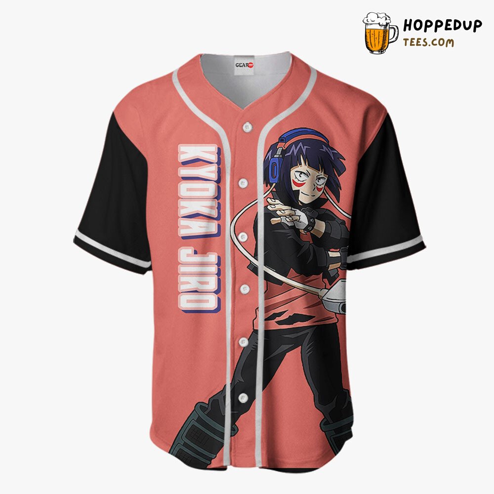 Kyoka Jiro Distinctive Collection Anime Baseball Jersey Unique Design Style
