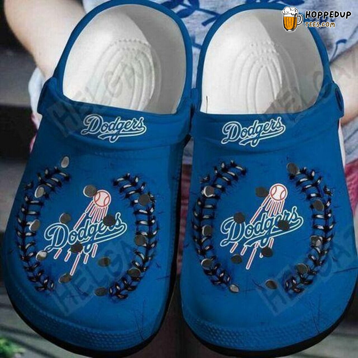 LA Dodgers Personalized Fashionable Unisex Crocbland Clog Shoes