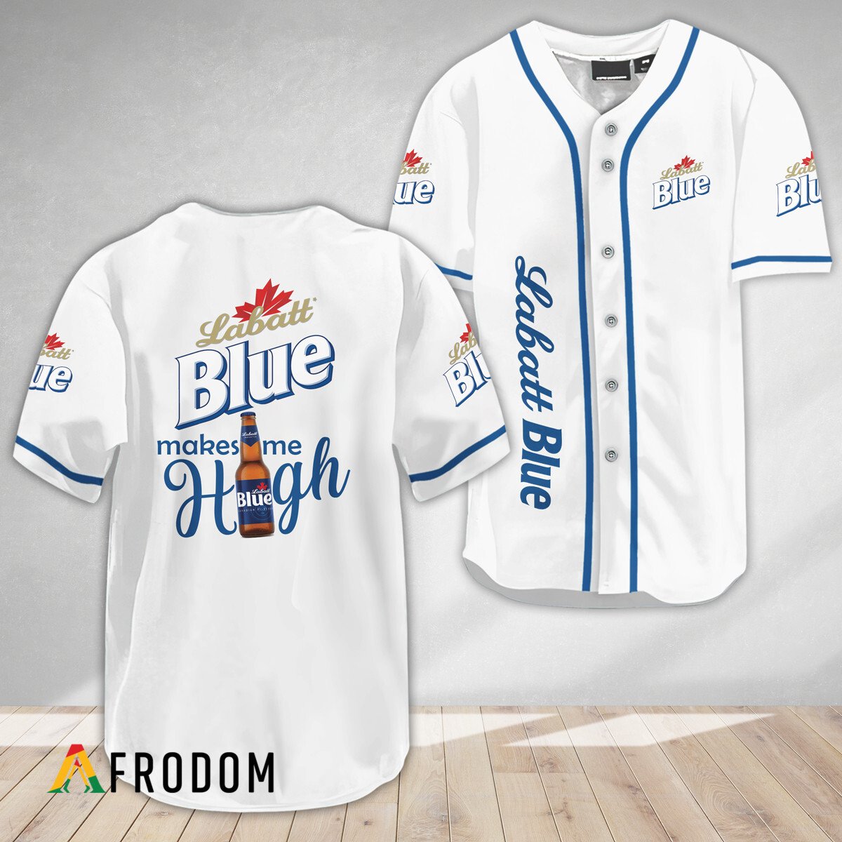Labatt Blue High Spirits Baseball Jersey HU