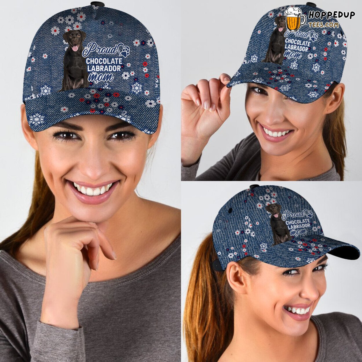 Labrador Proud Mom Baseball Cap Ideal Gift Women Dog Lover Unique Hat