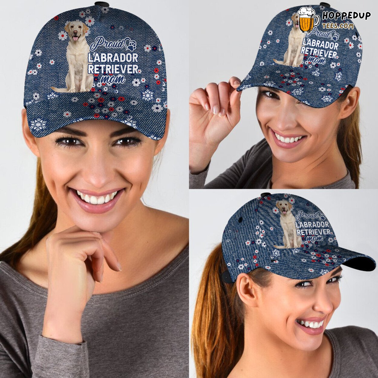 Labrador Retriever Mom Classic Cap Summer Hat Best Dog Lover Accessory