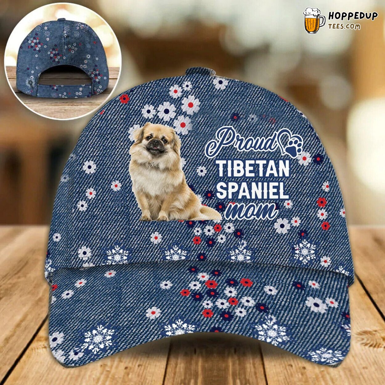 Ladies Baseball Cap Hat Proud Dog Mom Design Classic Dog Lover’s Choice