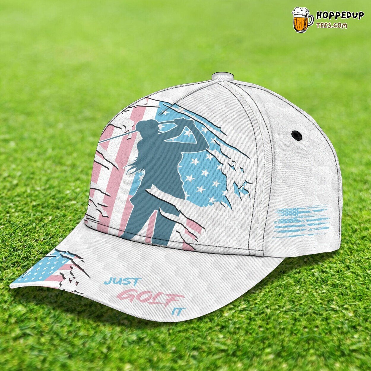 Ladies on the Green 3D Classic Cap Golf Enthusiast Personalized Name