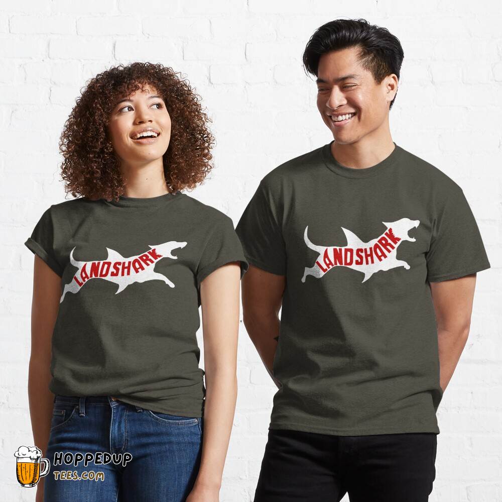 Landshark White Edition Classic Tee HU Landshark White Edition Classic Tee HU