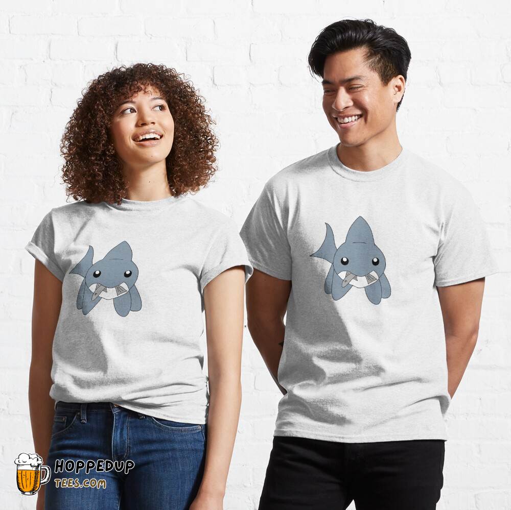 Landshark with a Fish Design Classic Tee HU Landshark with a Fish Design Classic Tee HU