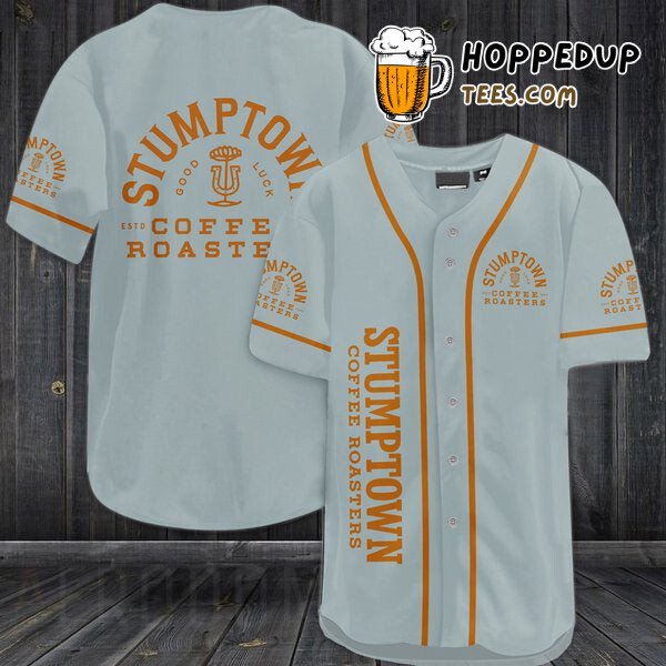 Lavender Baseball Jersey Inspired by Stumptown Coffee Roasters Unique Design