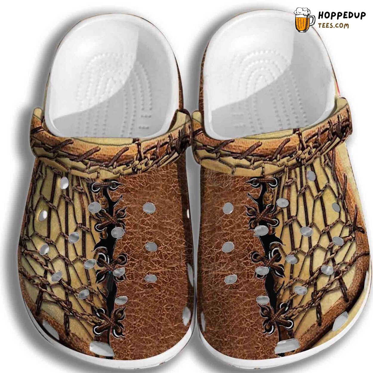 Leather Rugby Ball Son Daughter Gift Rugby Themed Clogs Shoes