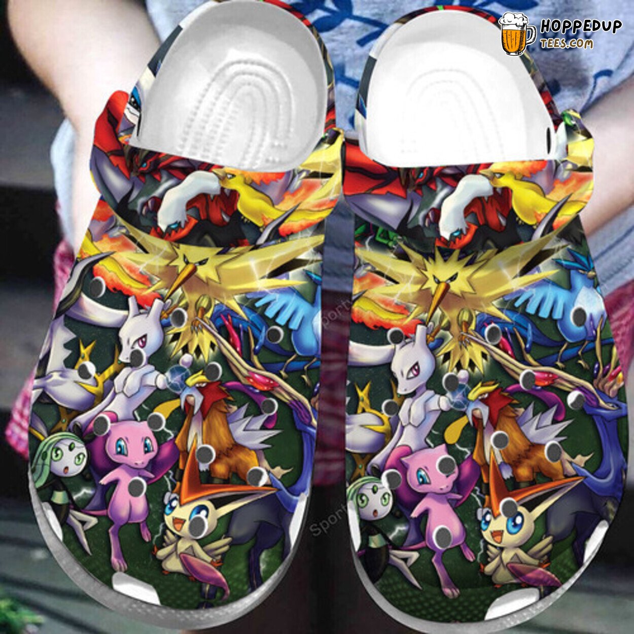 Legendary Pokemon Themed Comfortable Unique Design Clog Shoes