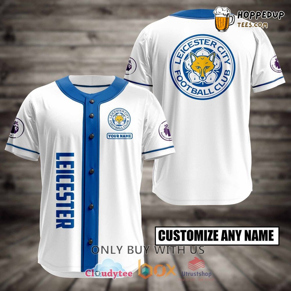 Leicester City FC Custom Name Baseball Jersey Unisex Shirt