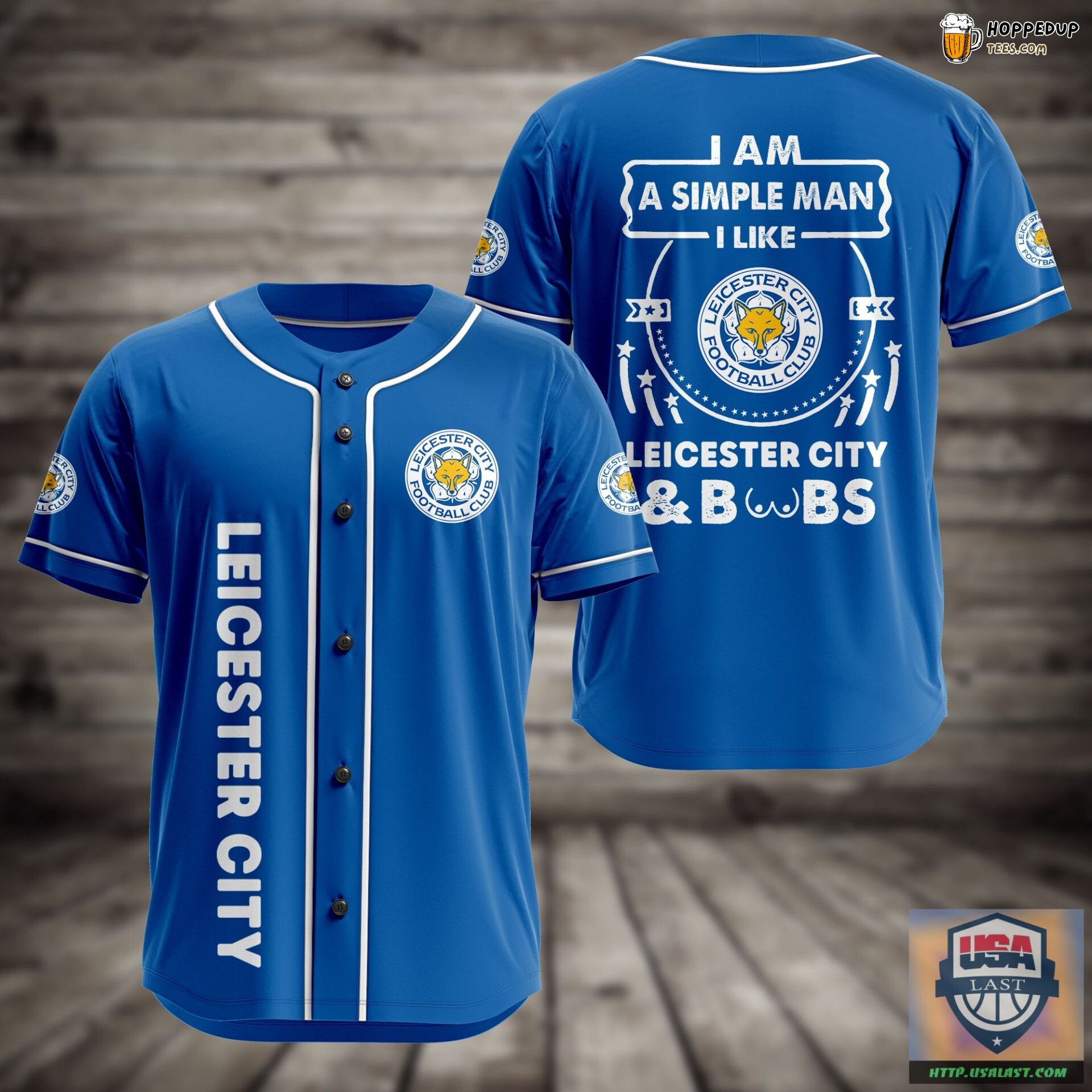 Leicester City FC I Am A Simple Man Baseball Jersey Unisex Shirt