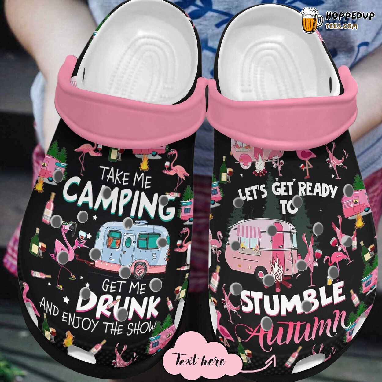 Lets Get Ready To Stumble Croc Shoes Clogs Birthday Gift For Girl DrunkCamper