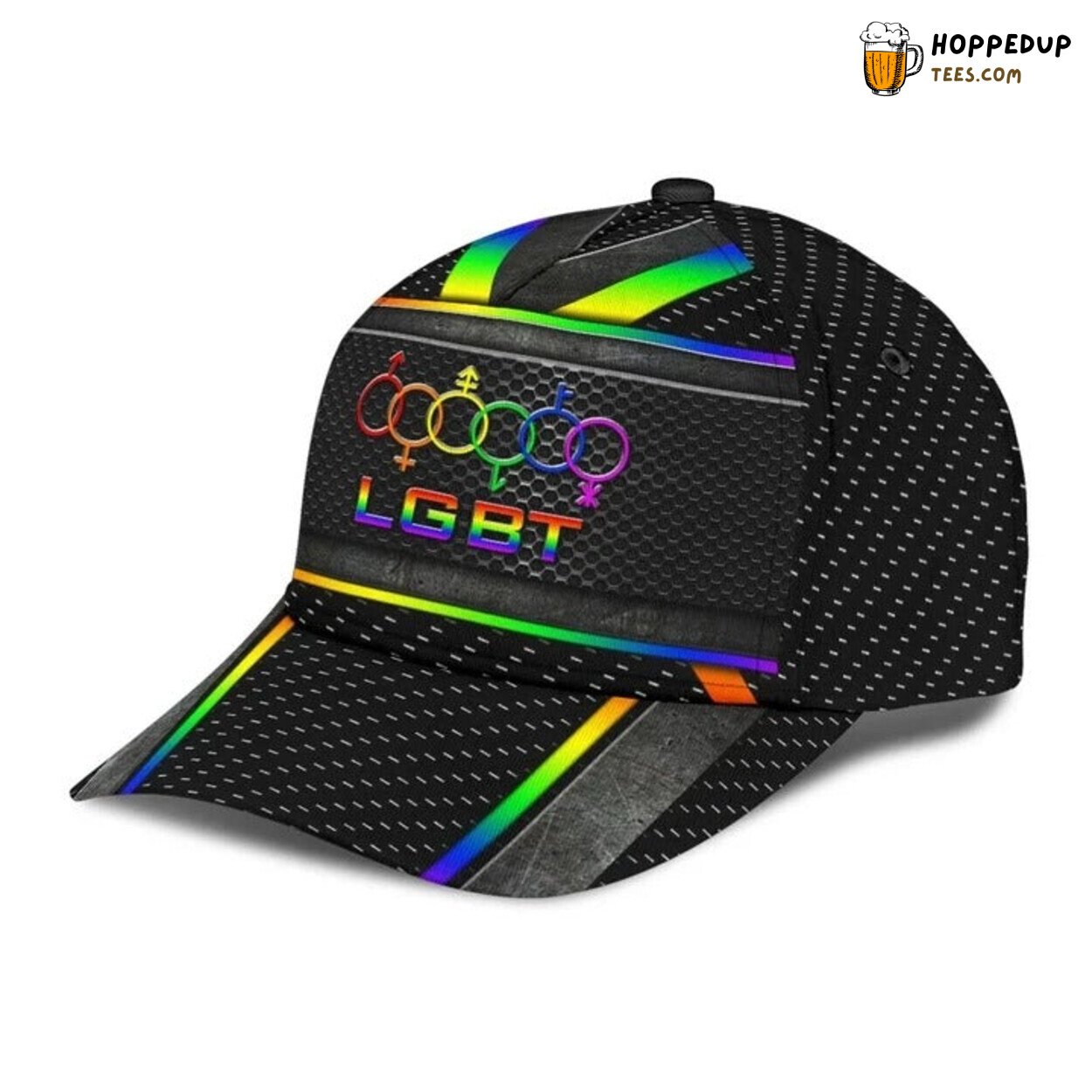 LGBT Pride Classic Baseball Cap Unique Fascinating Print Ideal Pride Gift Hat