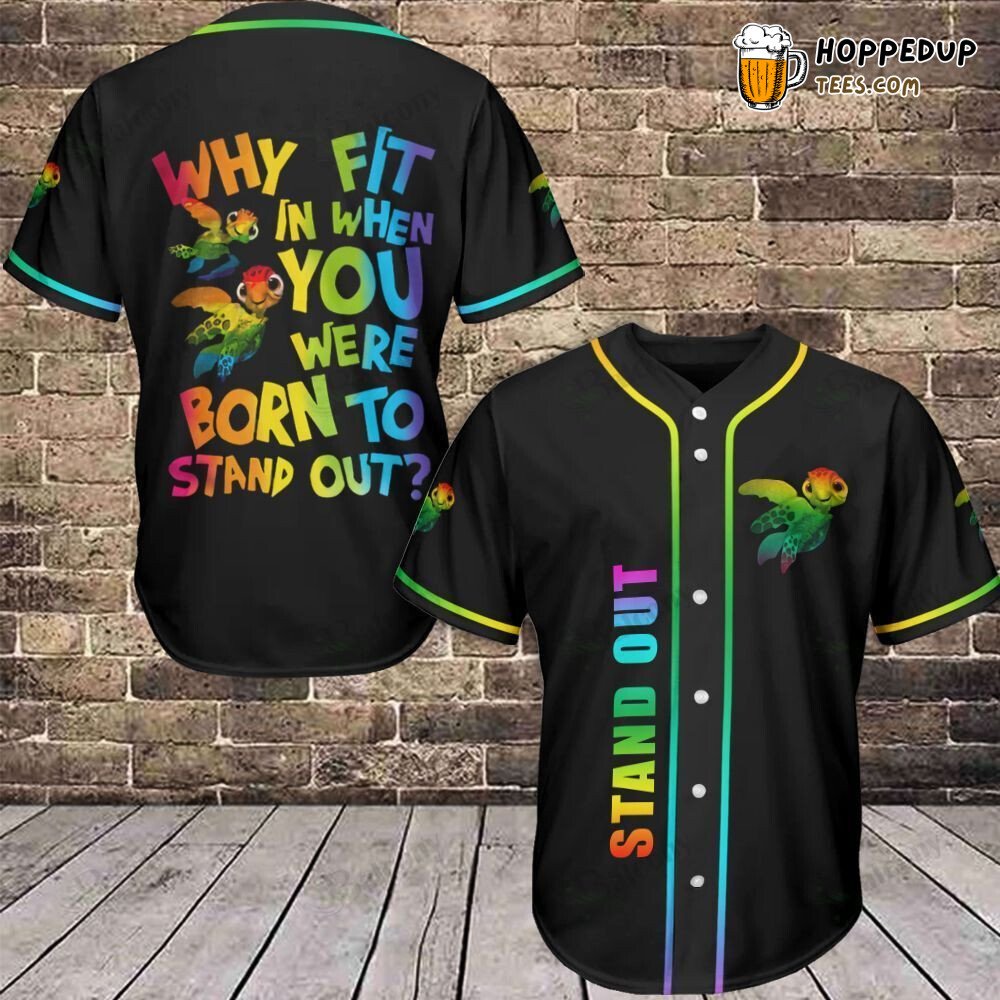LGBT Pride Unique Design Baseball Jersey Equality Sports Gear